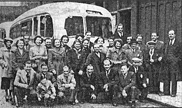 Bus ran from the New Era Bar 1950.